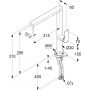 Kludi Qord 56803N575 bateria kuchenna stojąca nikiel zdj.2