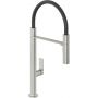 Kludi Qord 56859N575 bateria kuchenna stojąca czarna-nikiel zdj.1