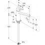 Kludi M3 585750575 bateria kuchenna stojąca chrom zdj.2