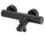 Kronenbach Lima 2.0 Black 1001100SMKB bateria wannowo-prysznicowa ścienna czarna zdj.1