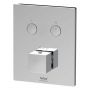 Kronenbach Smart Push 19046002CR bateria wannowo-prysznicowa podtynkowa z termostatem chrom zdj.1