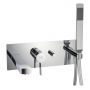 Kronenbach Krona 2.0 51130010100KB bateria wannowo-prysznicowa podtynkowa chrom zdj.1
