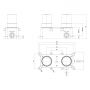 Kronenbach Kronbox KB100100NU element podtynkowy baterii zdj.2