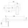 Kronenbach Quara 3.0 KB100357C10 bateria umywalkowa podtynkowa z termostatem chrom zdj.2