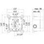 Kronenbach Universal 01800180KB element podtynkowy baterii zdj.2