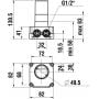 Laufen Simibox HF574036000000 element podtynkowy baterii zdj.2