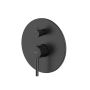 Oltens Molle 34119300 bateria wannowo-prysznicowa podtynkowa czarny mat zdj.1
