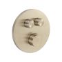 Oltens Onega 34601910 bateria wannowo-prysznicowa podtynkowa z termostatem nikiel zdj.1