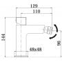 Paffoni Elle ELX131CR bateria bidetowa zdj.2