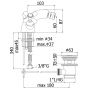 Paffoni Iris IRV135CR bateria bidetowa zdj.2