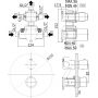 Paffoni Light LIQ019CR bateria wannowo-prysznicowa podtynkowa zdj.2