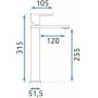 Rea Flip REAB2006 bateria umywalkowa zdj.2