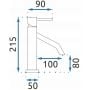 Rea Level REAB2046 bateria umywalkowa zdj.2