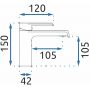 Rea Hass REAB6206 bateria umywalkowa zdj.2