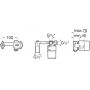 Roca Ona A5E3501C00 element podtynkowy baterii zdj.2