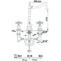 Sapho Antea 3226 bateria umywalkowa zdj.2