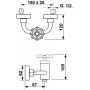 Sapho Industry 5184TT bateria prysznicowa zdj.2