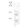 Steinberg 010 01041403 element podtynkowy baterii zdj.2