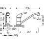 Tres Basic 130337 bateria kuchenna zdj.2