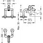 Tres Monoclasic 24219401 bateria wannowo-prysznicowa zdj.2