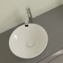 Villeroy & Boch Loop & Friends 4A450001 umywalka 38x38 cm okrągła nablatowa biała zdj.3
