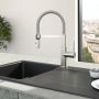 Villeroy & Boch Steel Expert Compact 927300LC bateria kuchenna stojąca stal zdj.8