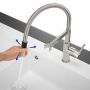 Villeroy & Boch Steel Expert Compact 927300LC bateria kuchenna stojąca stal zdj.3