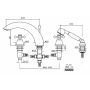 Zucchetti Delfi Z462468008 bateria wannowo-prysznicowa zdj.2