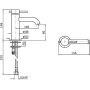 Zucchetti Helm ZHE687XP91 bateria umywalkowa zdj.2