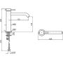 Zucchetti Helm ZHE688XP91 bateria umywalkowa zdj.2