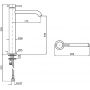 Zucchetti Helm ZHE689X bateria umywalkowa zdj.2