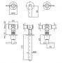 Zucchetti Helm ZHL760XP21 bateria umywalkowa podtynkowa zdj.2