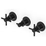 Zucchetti Helm ZHM695XP81 bateria umywalkowa podtynkowa czarna zdj.1