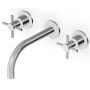 Zucchetti Helm ZHM760XG3 bateria umywalkowa podtynkowa stal zdj.1