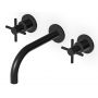 Zucchetti Helm ZHM760XP81 bateria umywalkowa podtynkowa czarna zdj.1