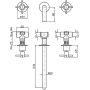 Zucchetti Helm ZHM761XP81G3 bateria umywalkowa zdj.2