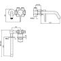 Zucchetti Medameda ZMM679C3 bateria umywalkowa zdj.2