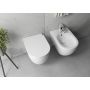 Isvea Infinity 10NF41001 bidet wiszący biały zdj.4