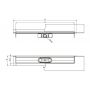 ACO ShowerDrain C 90108551 korpus odpływu liniowego 78.5 cm zdj.2