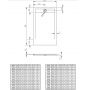 Radaway Teos F HTF1608004 brodzik prostokątny 160x80 cm zdj.2