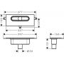 Hansgrohe uBox Universal 01002180 zestaw montażowy zdj.2