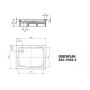 Kaldewei Duschplan 440948040001 brodzik prostokątny 90x75 cm zdj.2