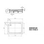 Kaldewei Duschplan 440448040001 brodzik prostokątny 90x80 cm zdj.2
