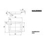 Kaldewei Sanidusch 448000010001 brodzik prostokątny 75x70 cm zdj.2