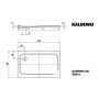 Kaldewei Superplan 447348040001 brodzik prostokątny 120x80 cm zdj.2