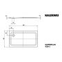 Kaldewei Superplan XXL 432900010001 brodzik prostokątny 140x90 cm zdj.2