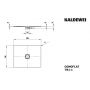 Kaldewei Conoflat 465100010001 brodzik prostokątny 100x80 cm zdj.2
