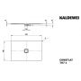 Kaldewei Conoflat 465700010001 brodzik prostokątny 110x80 cm zdj.2