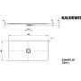 Kaldewei Conoflat 466430023001 brodzik prostokątny 140x80 cm zdj.2