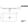 Kaldewei Conoflat 466535040001 brodzik prostokątny 140x90 cm zdj.2